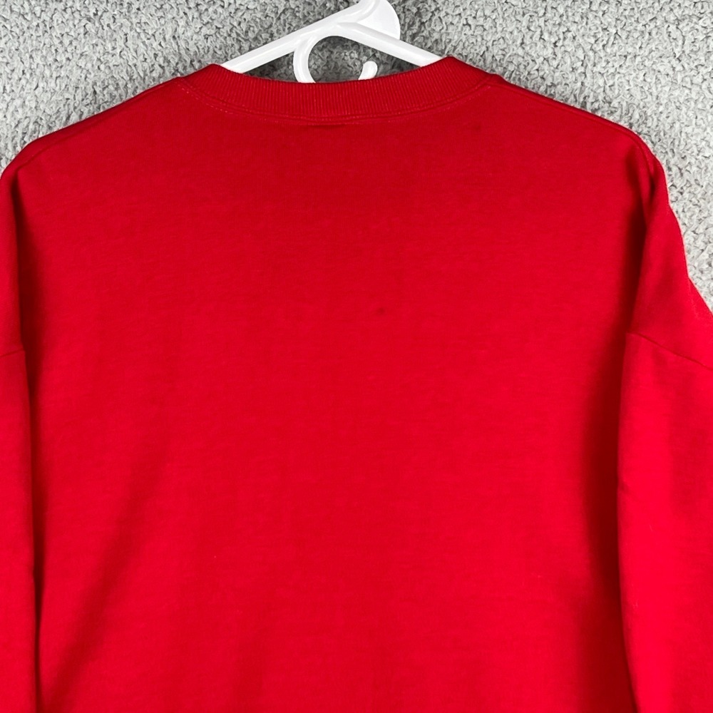 Vintage 90s Wisconsin Badgers Bruins Rose Bowl 1994 Sweatshirt Size XL Jerzees - Picture 8 of 15